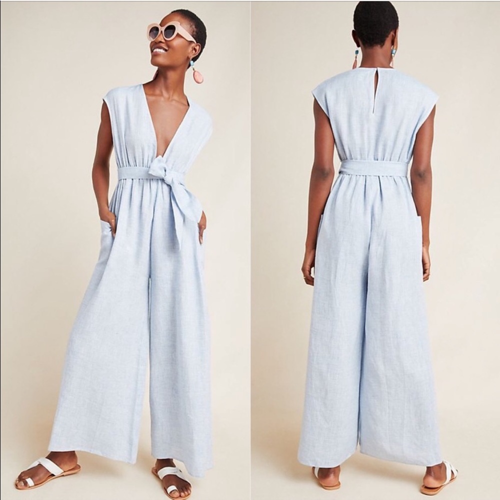 EUC MARA HOFFMAN Whitney coverup seaside blue